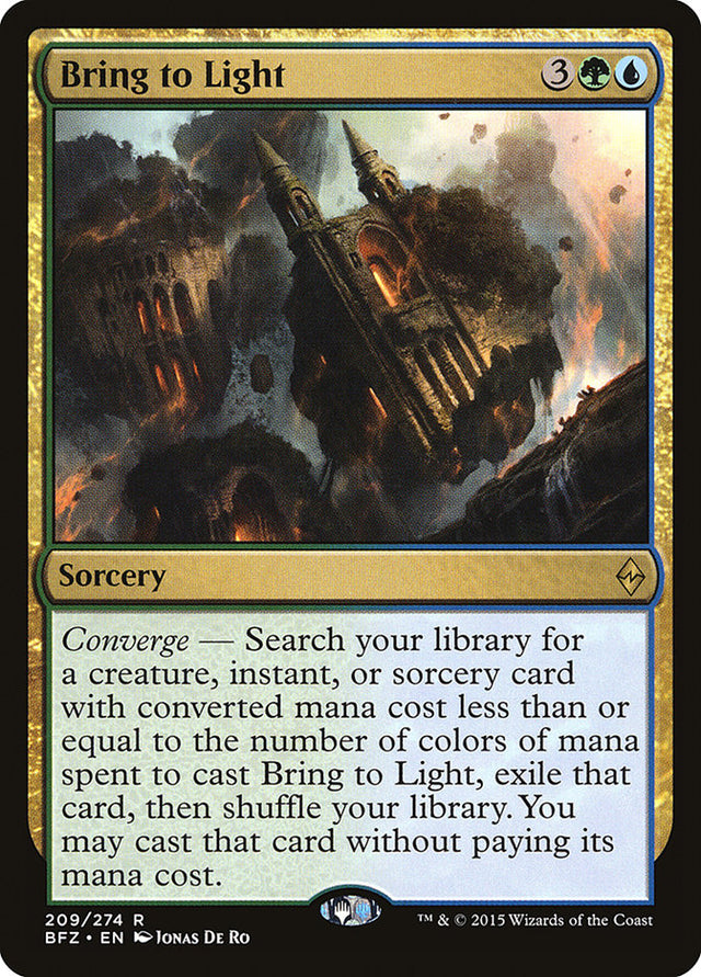 Bring to Light [Battle for Zendikar] - PCA Designer Toys
