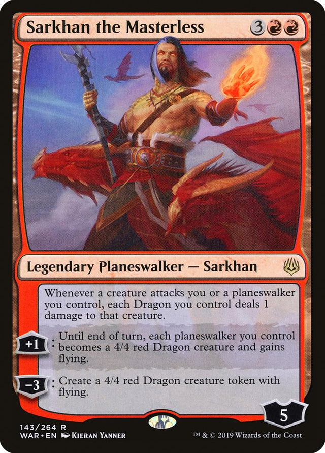 Sarkhan the Masterless [War of the Spark] - PCA Designer Toys