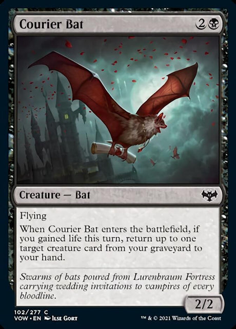 Courier Bat [Innistrad: Crimson Vow] - PCA Designer Toys