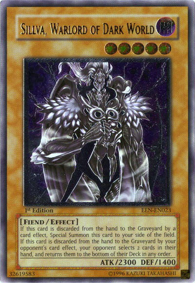 Sillva, Warlord of Dark World [EEN-EN023] Ultimate Rare - PCA Designer Toys