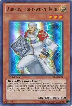 Aurkus, Lightsworn Druid [LCGX-EN250] Ultra Rare - PCA Designer Toys