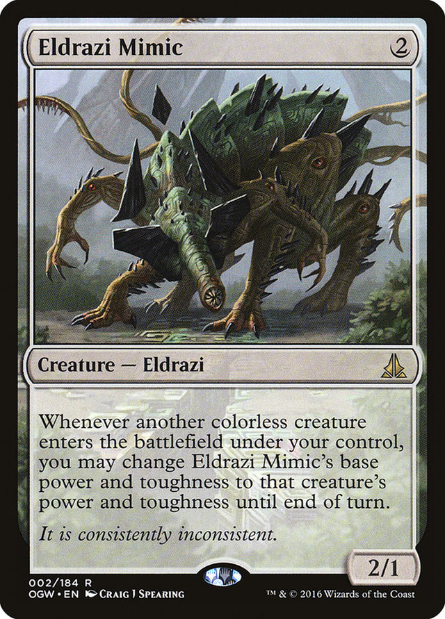 Eldrazi Mimic [Oath of the Gatewatch] - PCA Designer Toys