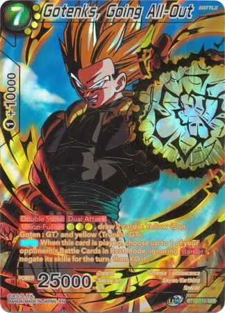 Gotenks, Going All-Out (SPR) (BT10-110) [Rise of the Unison Warrior] - PCA Designer Toys