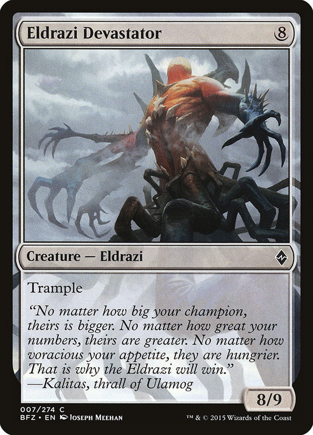 Eldrazi Devastator [Battle for Zendikar] - PCA Designer Toys