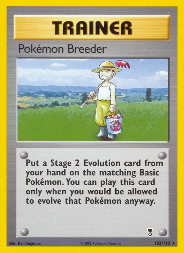 Pokemon Breeder (102/110) [Legendary Collection] - PCA Designer Toys