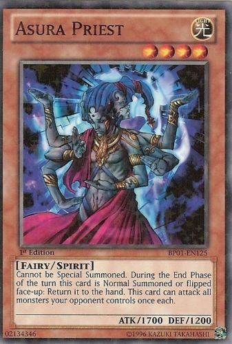 Asura Priest [BP01-EN125] Starfoil Rare - PCA Designer Toys