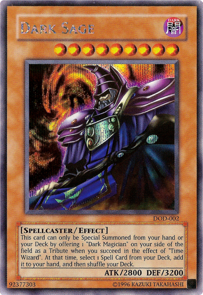Dark Sage [DOD-002] Prismatic Secret Rare - PCA Designer Toys