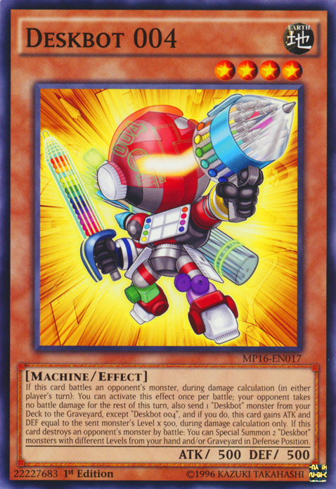 Deskbot 004 [MP16-EN017] Common - PCA Designer Toys