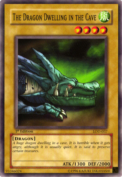 The Dragon Dwelling in the Cave [LOD-037] Common - PCA Designer Toys