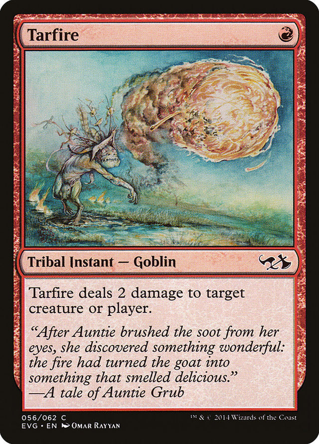 Tarfire (Elves vs. Goblins) [Duel Decks Anthology] - PCA Designer Toys