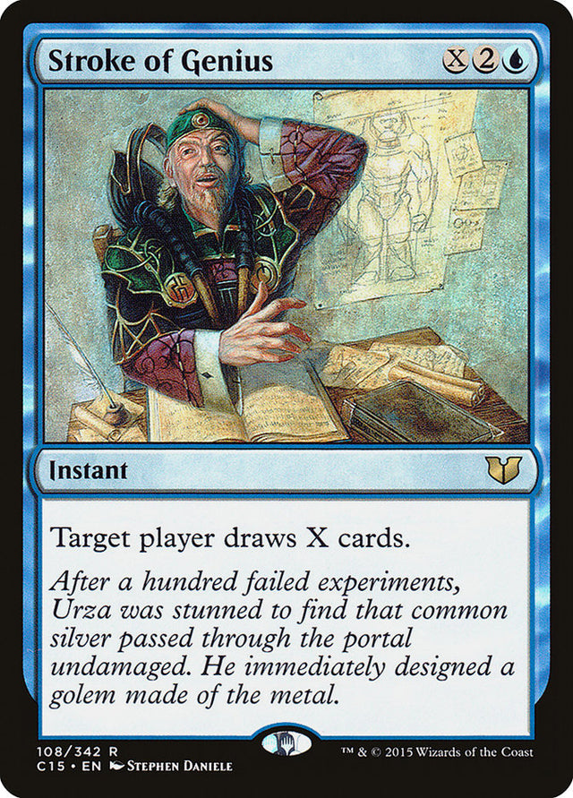 Stroke of Genius [Commander 2015] - PCA Designer Toys