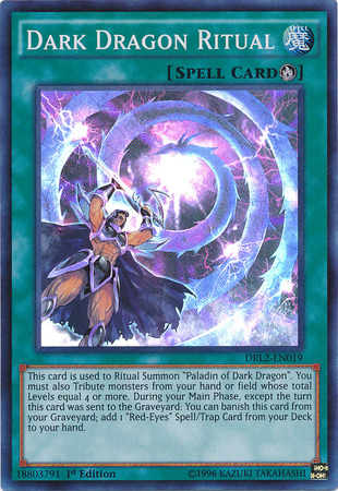 Dark Dragon Ritual [DRL2-EN019] Super Rare - PCA Designer Toys
