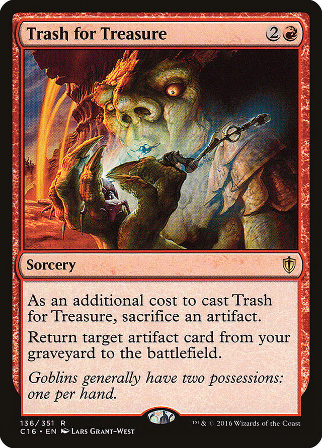 Trash for Treasure [Commander 2016] - PCA Designer Toys