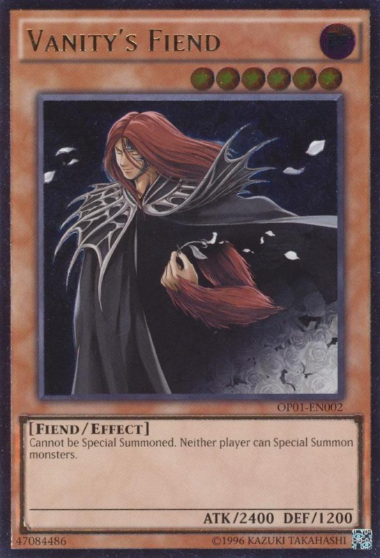Vanity's Fiend [OP01-EN002] Ultimate Rare - PCA Designer Toys