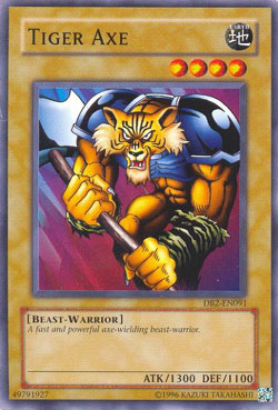 Tiger Axe [DB2-EN091] Common - PCA Designer Toys