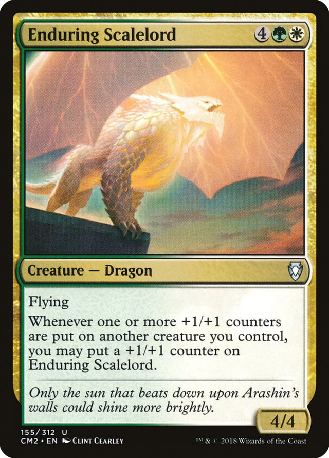 Enduring Scalelord [Commander Anthology Volume II] - PCA Designer Toys