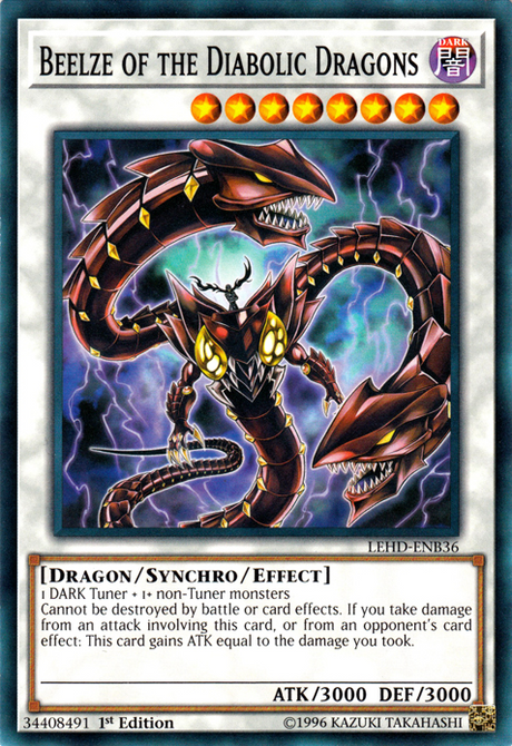 Beelze of the Diabolic Dragons [LEHD-ENB36] Common - PCA Designer Toys