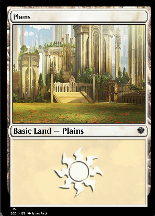 Plains (335) [Starter Commander Decks] - PCA Designer Toys