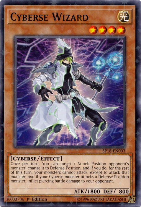 Cyberse Wizard [SP18-EN003] Starfoil Rare - PCA Designer Toys