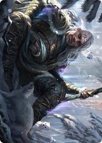 Jorn, God of Winter Art Card [Kaldheim Art Series] - PCA Designer Toys