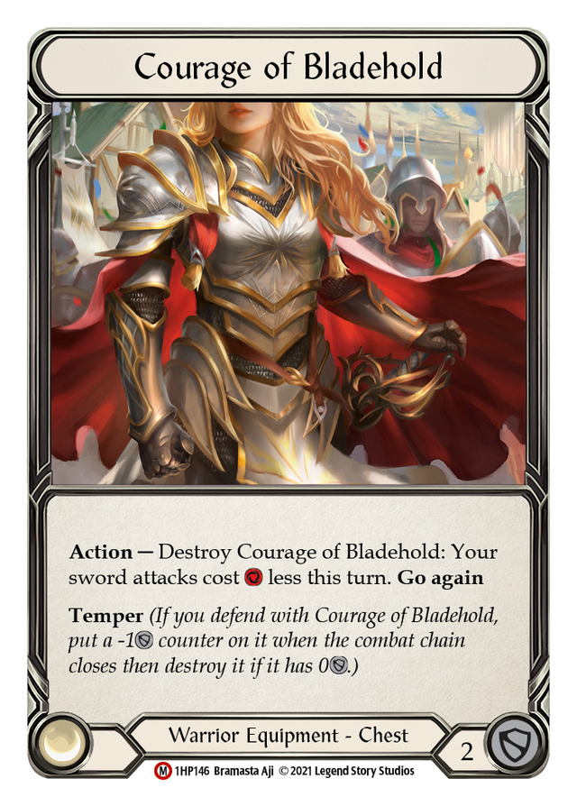 Courage of Bladehold [1HP146] (History Pack 1) - PCA Designer Toys