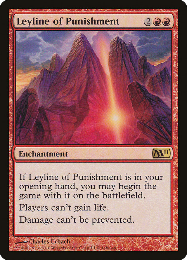 Leyline of Punishment [Magic 2011] - PCA Designer Toys