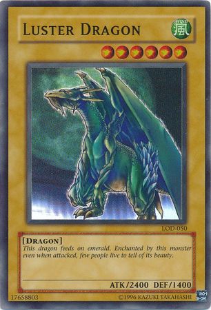 Luster Dragon [LOD-050] Super Rare - PCA Designer Toys