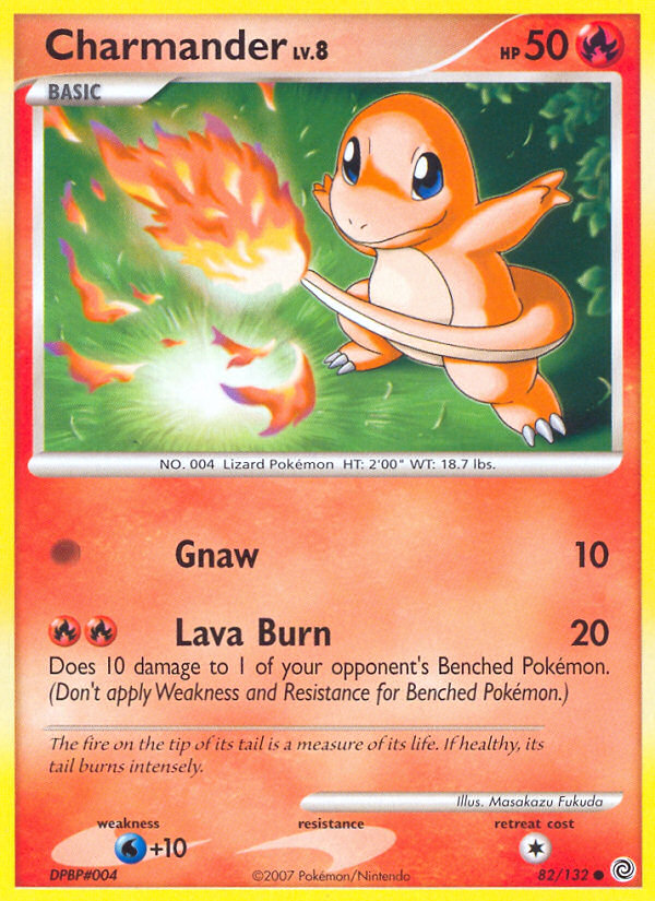 Charmander (82/132) [Diamond & Pearl: Secret Wonders] - PCA Designer Toys