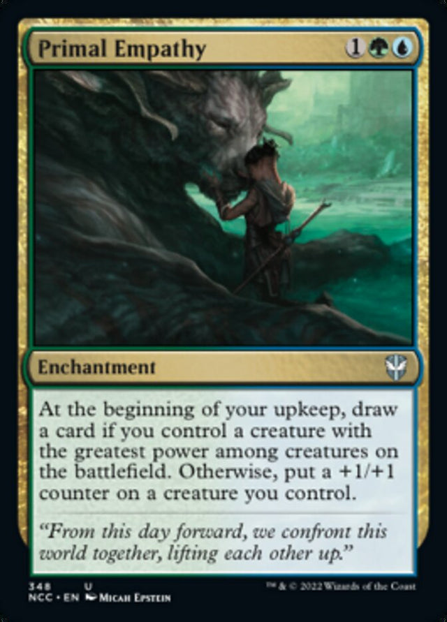 Primal Empathy [Streets of New Capenna Commander] - PCA Designer Toys