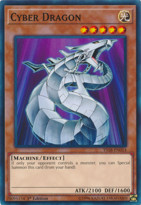 Cyber Dragon [YS18-EN014] Common - PCA Designer Toys