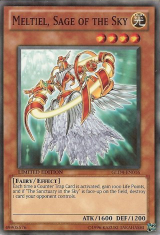 Meltiel, Sage of the Sky [GLD4-EN016] Common - PCA Designer Toys
