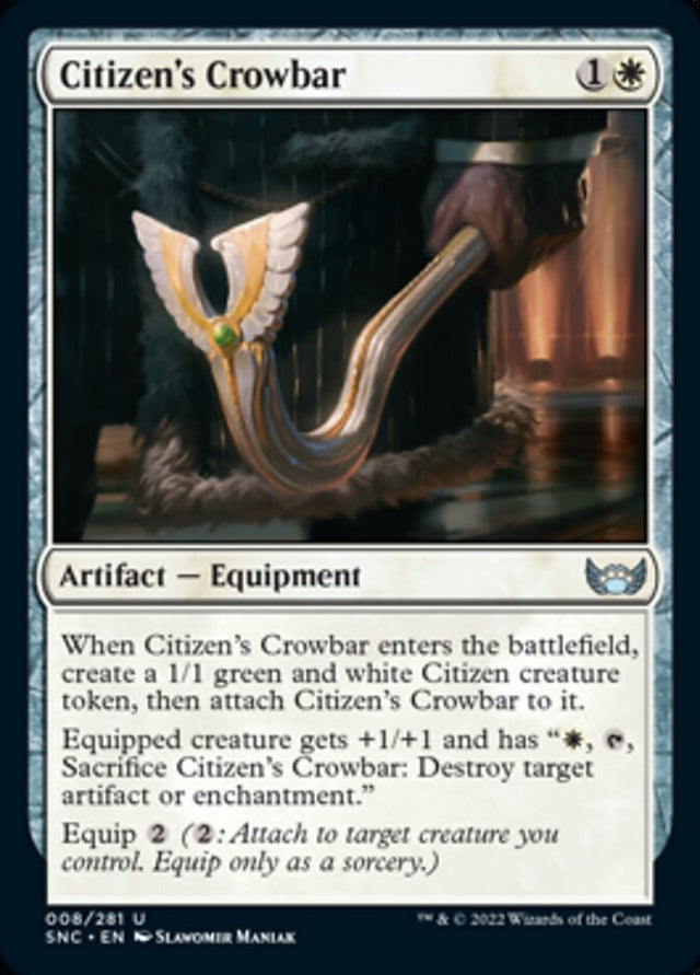 Citizen's Crowbar [Streets of New Capenna] - PCA Designer Toys