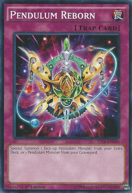 Pendulum Reborn [YS16-EN040] Common - PCA Designer Toys