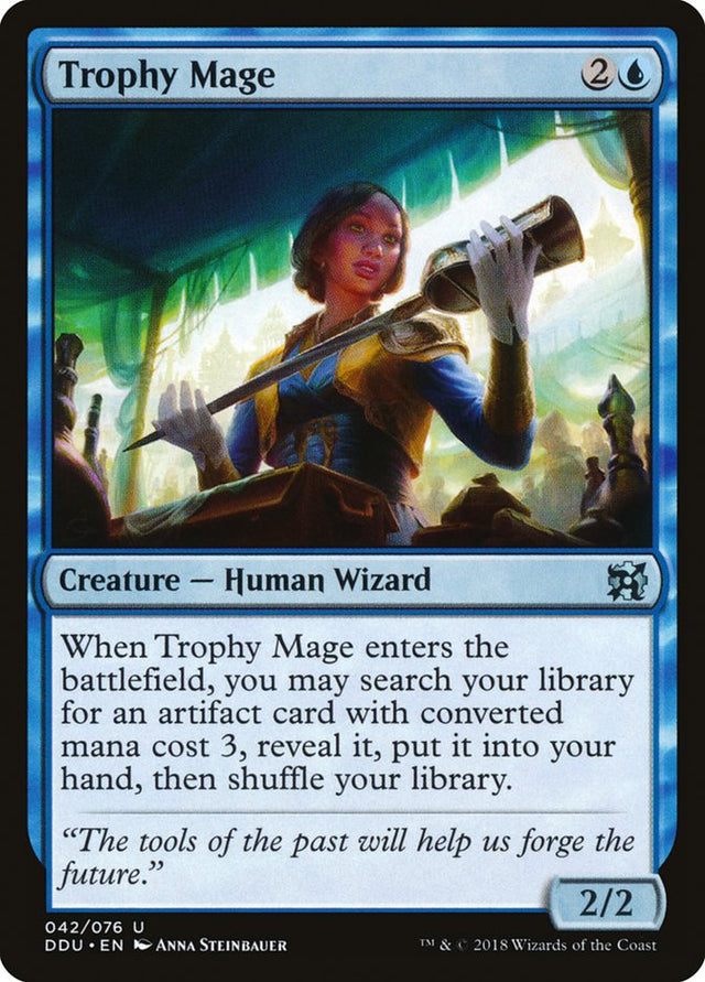 Trophy Mage [Duel Decks: Elves vs. Inventors] - PCA Designer Toys