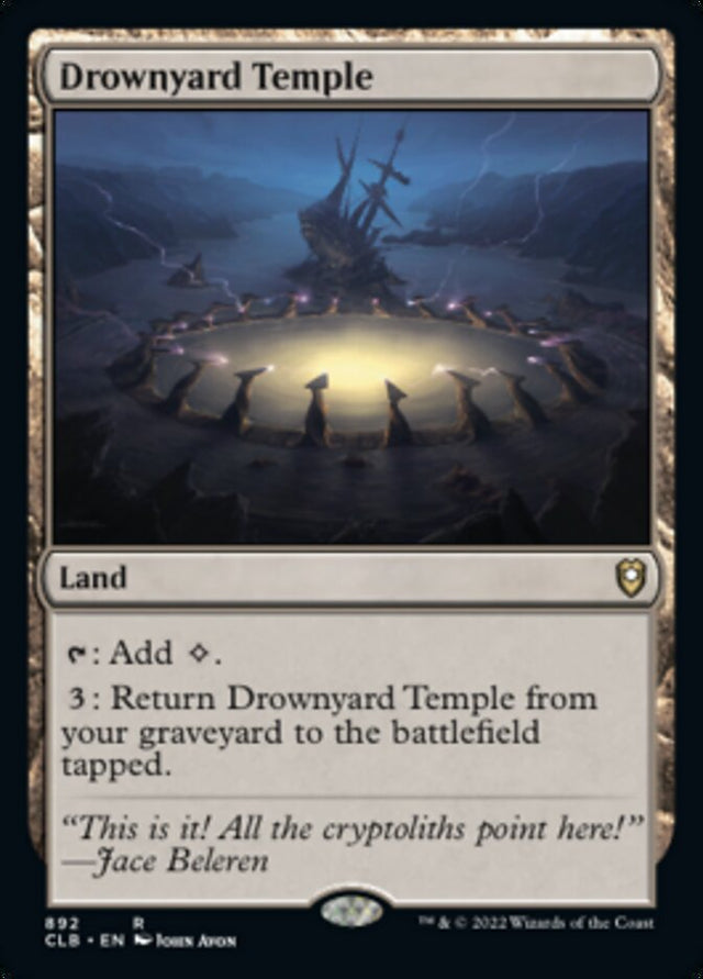Drownyard Temple [Commander Legends: Battle for Baldur's Gate] - PCA Designer Toys