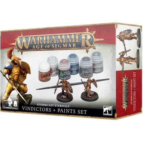 Stormcast Eternala Vindicators + Paint Set