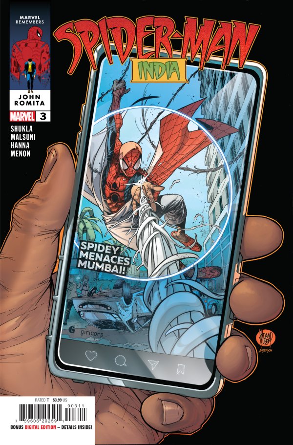 Spider-Man: India #3 Main Cover