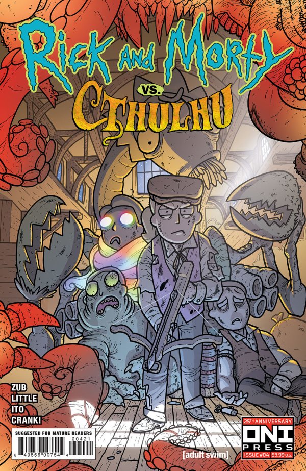 Rick and Morty vs. Cthulhu #4 Cover B - Zander Cannon Variant