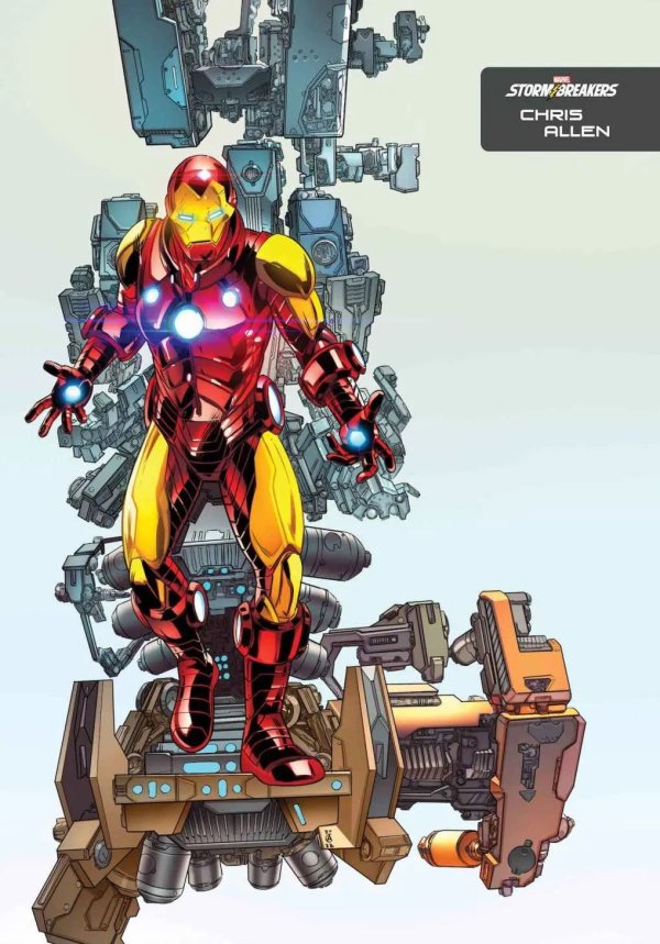 The Invincible Iron Man #2 Allen Stormbreakers Variant