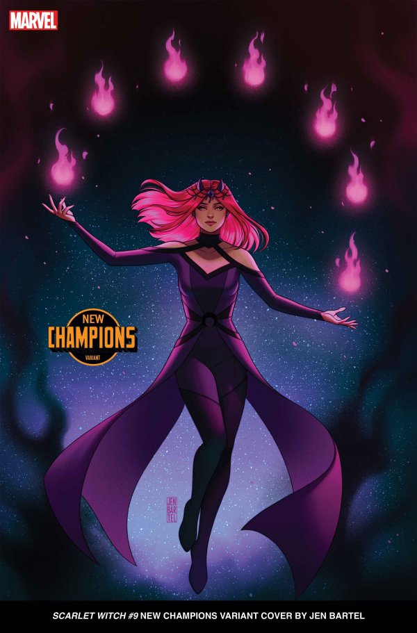 Scarlet Witch #9 Jen Bartel New Champions Variant