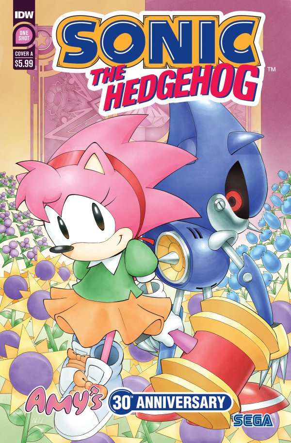 Sonic The Hedgehog: Amy's 30th Anniversary Special Main Cover