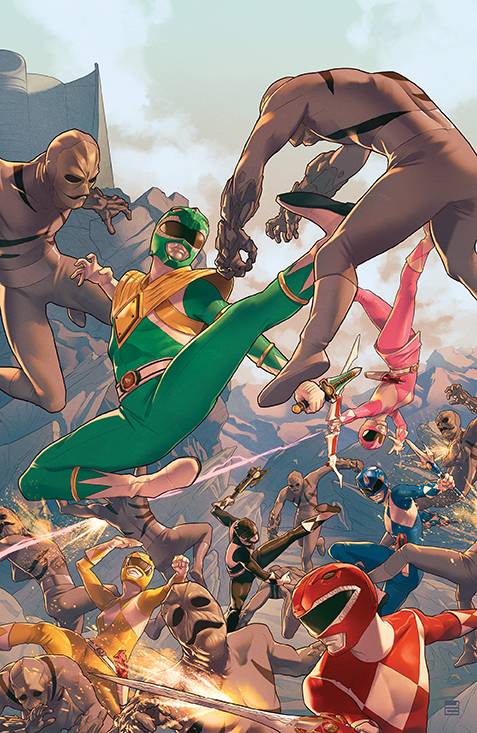 Mighty Morphin Power Rangers 30th Anniversary Special #1 Cover F Foil Variant