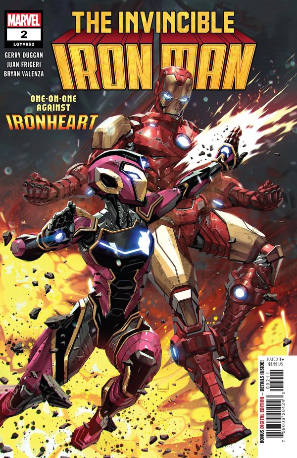 The Invincible Iron Man #2 Main Cover