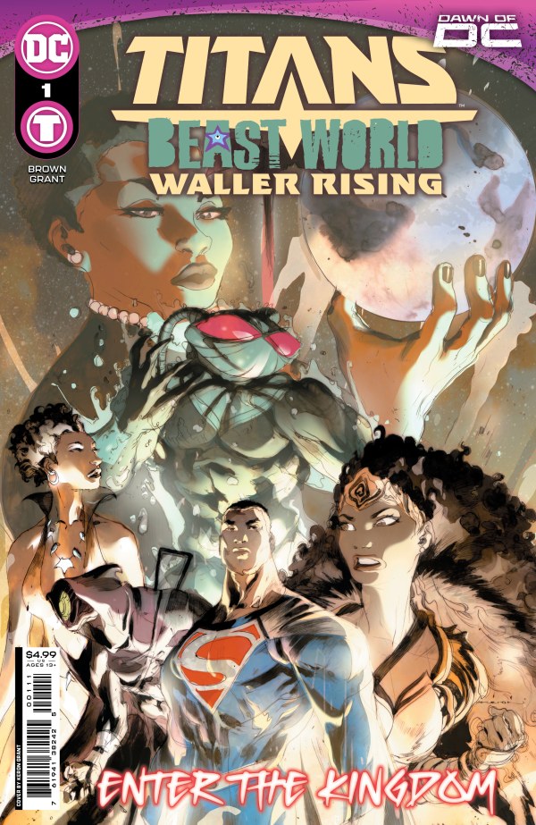 Titans Beast World Waller Rising #1 (One Shot) Main Cover