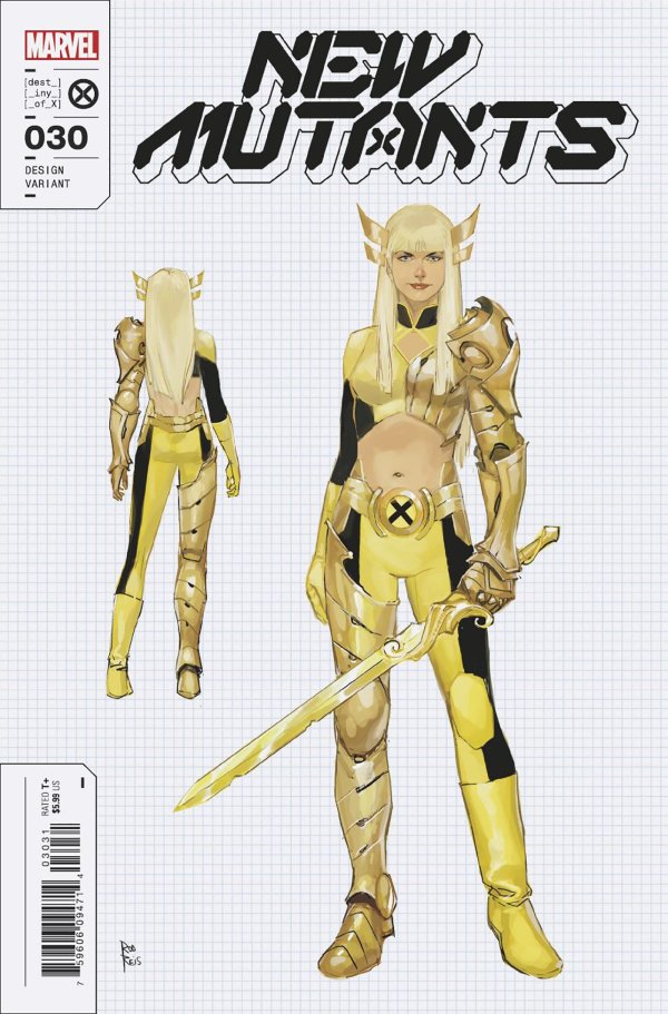 New Mutants #30 - 1:10 Rod Reis Design Variant