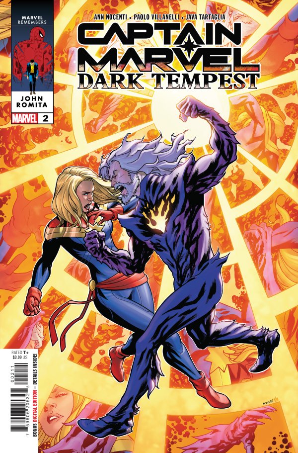 Captain Marvel: Dark Tempest 2 Main Cover