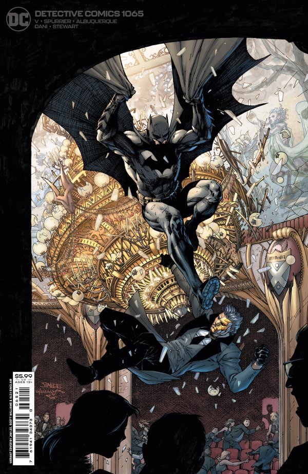 Detective Comics #1065 Cover B: Jim Lee, Scott Williams & Alex Sinclair Card Stock Variant