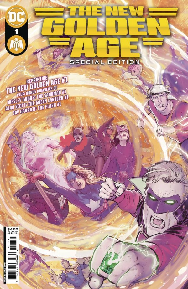 New Golden Age Special Edition #1 Cvr A Mikel Janin