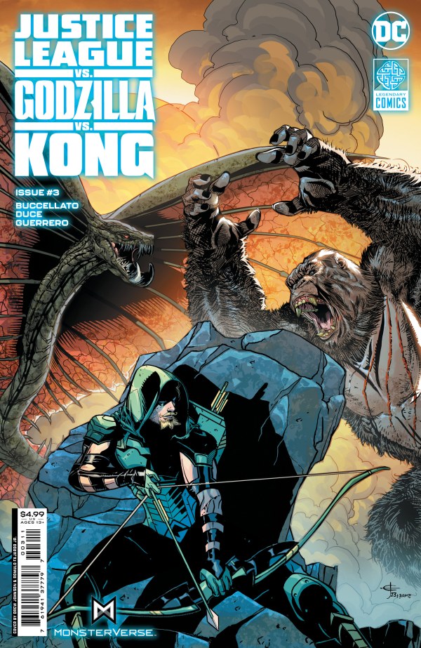 Justice League Vs Godzilla Vs Kong #3 (Of 7) Main Cover