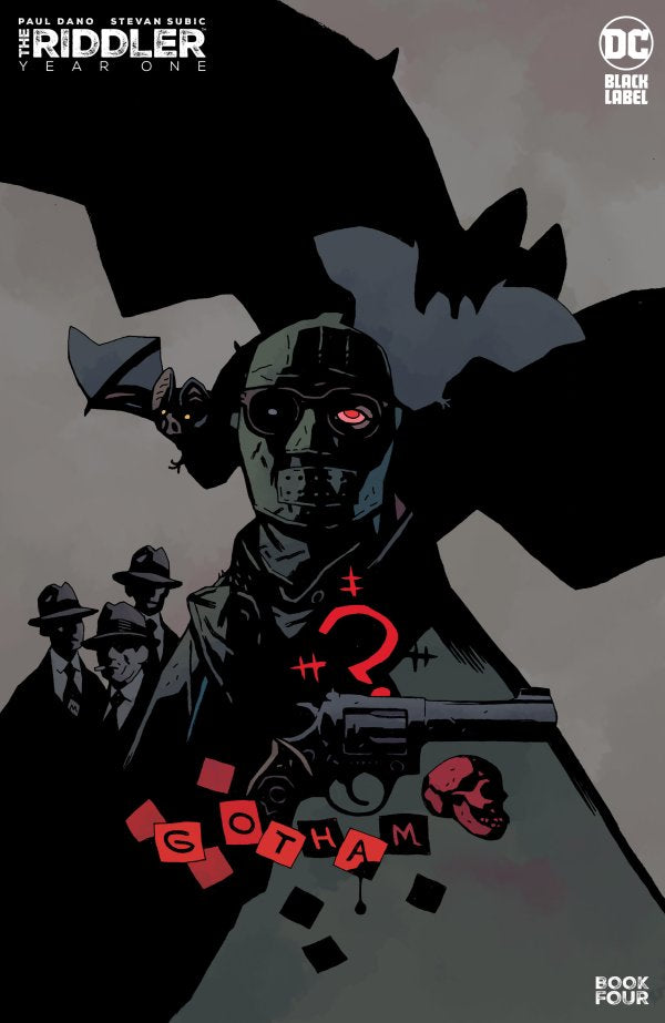 The Riddler: Year One #4 Cover C Mike Mignola Variant